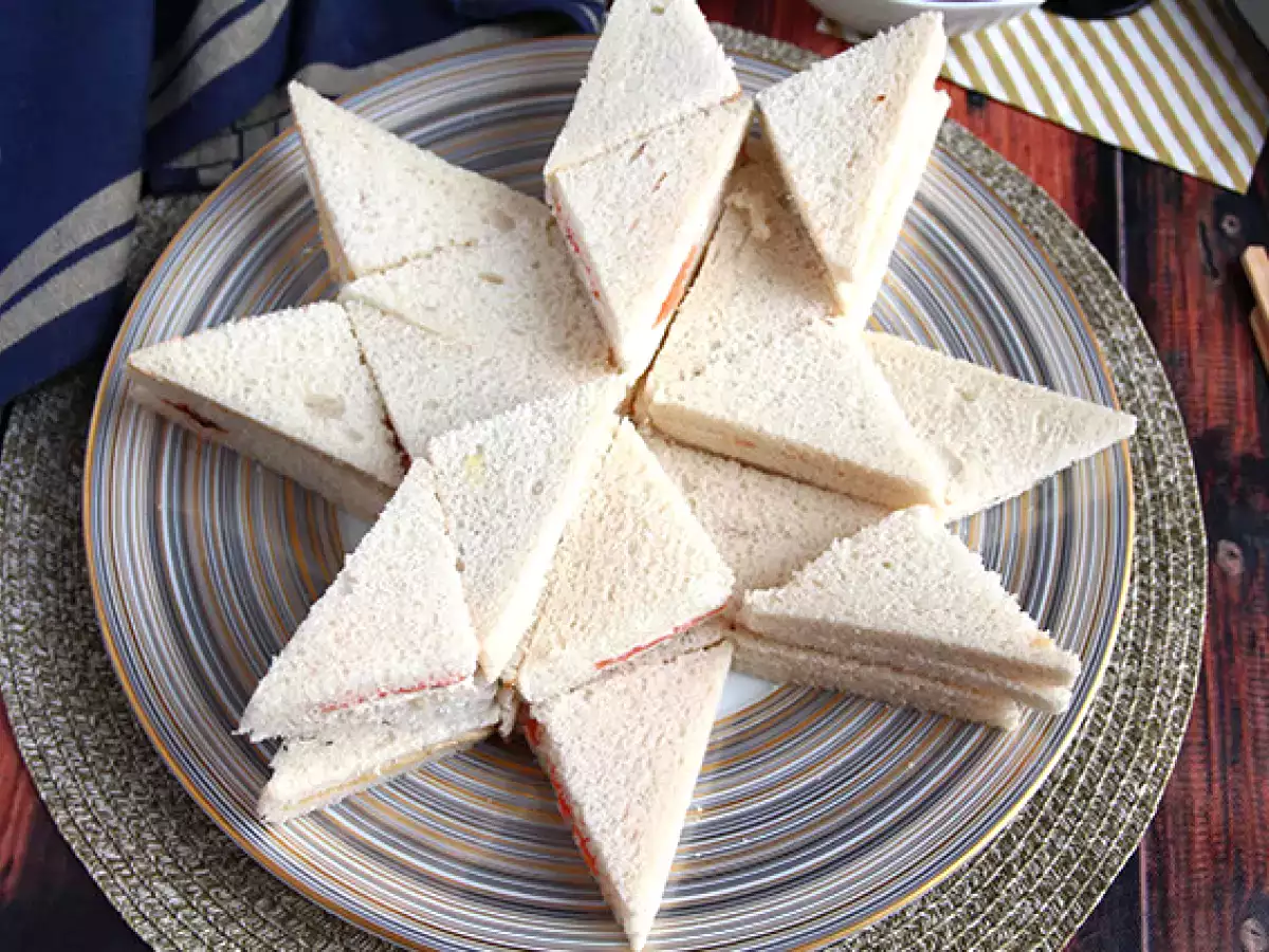 Оригами звезда изненада хляб - снимка 2