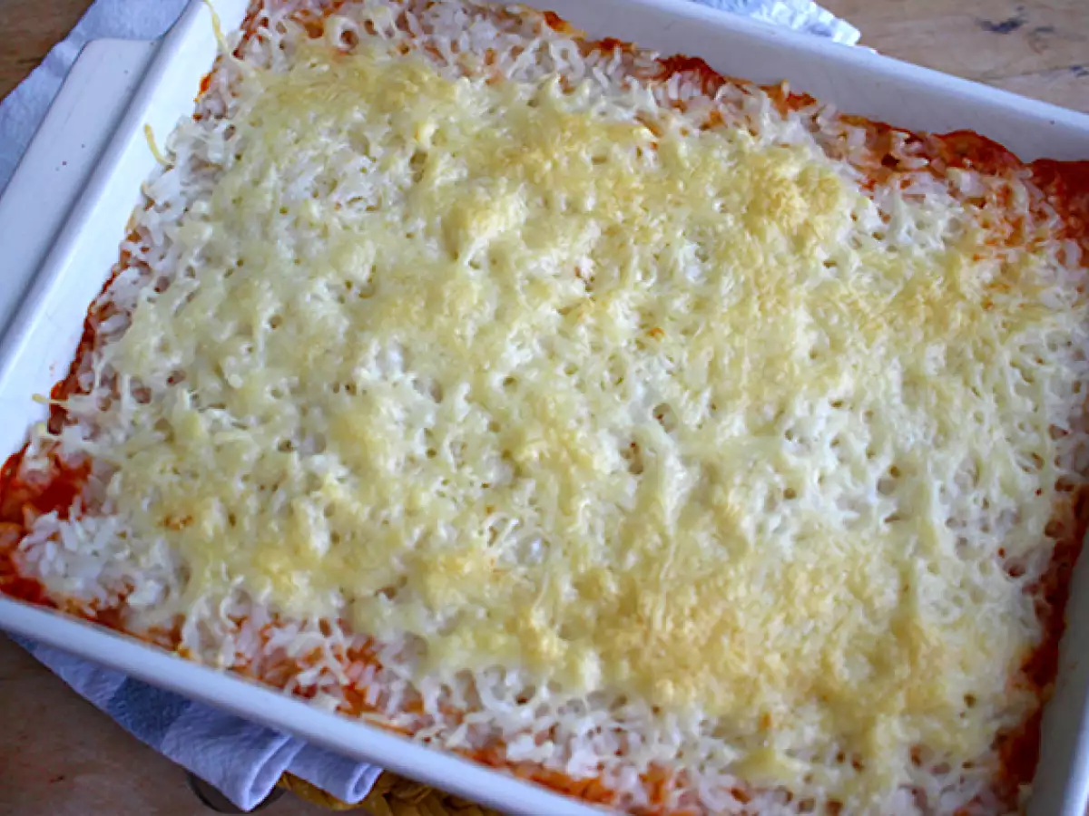 Ориз и доматен гратен - снимка 5