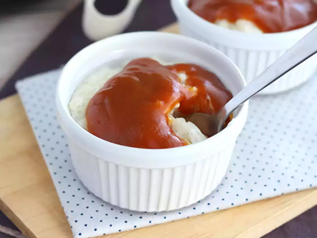 Оризов пудинг със солен маслен карамел - снимка 2