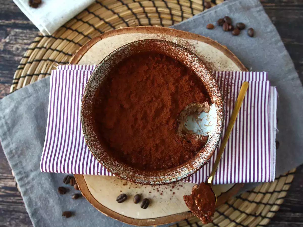 Овесени ядки за една нощ с вкус на тирамису - перфектната закуска с кафе и какао! - снимка 6