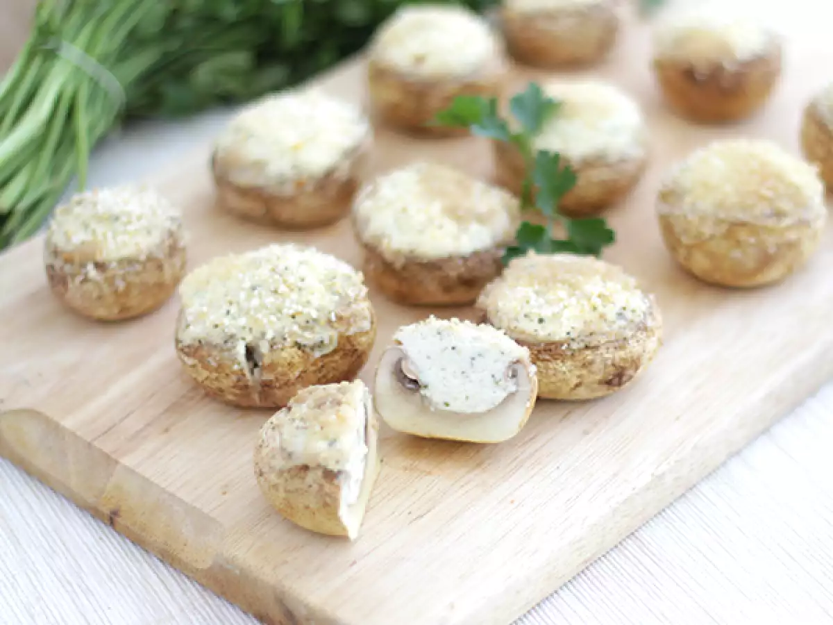 Пълнени гъби за аперитив - снимка 3