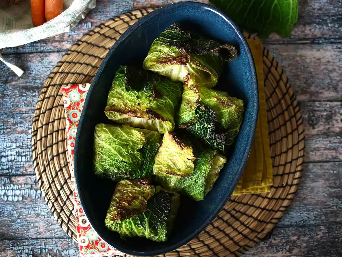 Пълнено зеле на фурна (за да накарате всички да обичат този зеленчук!) - снимка 5