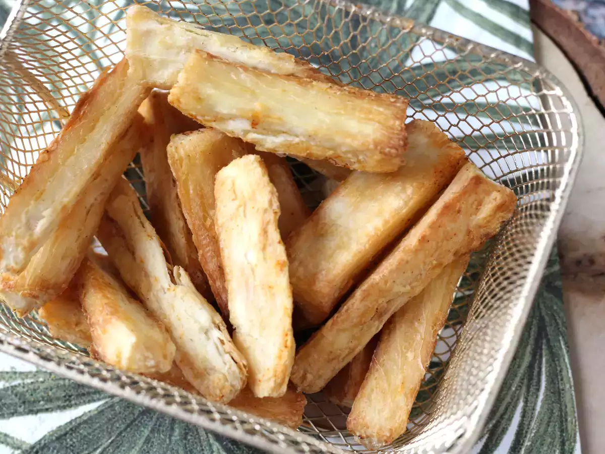 Пържена на въздух маниока: хрупкава и здравословна закуска - снимка 2