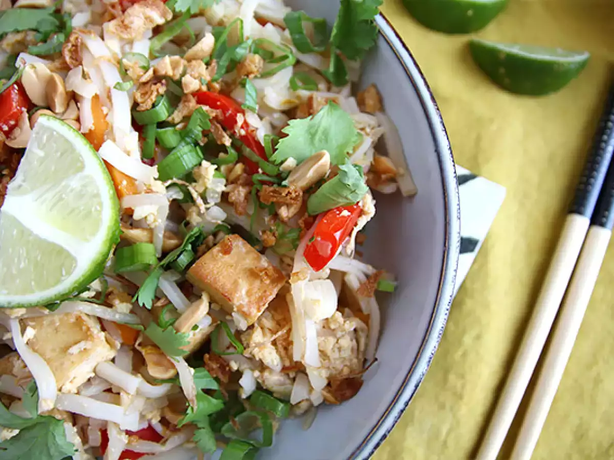 Pad thai с тофу - снимка 2