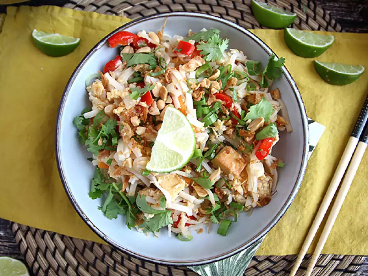 Pad thai с тофу - снимка 3