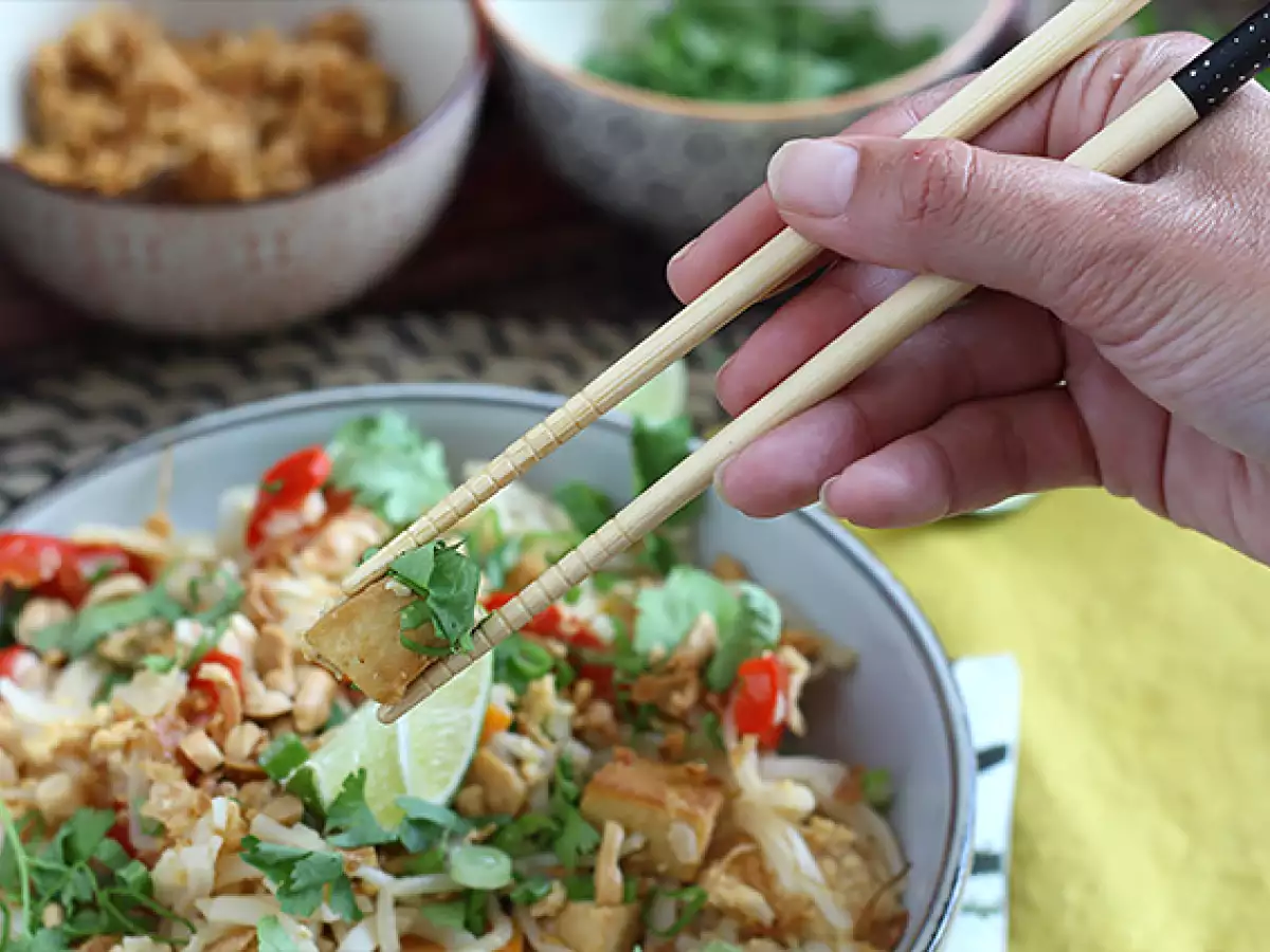 Pad thai с тофу - снимка 4