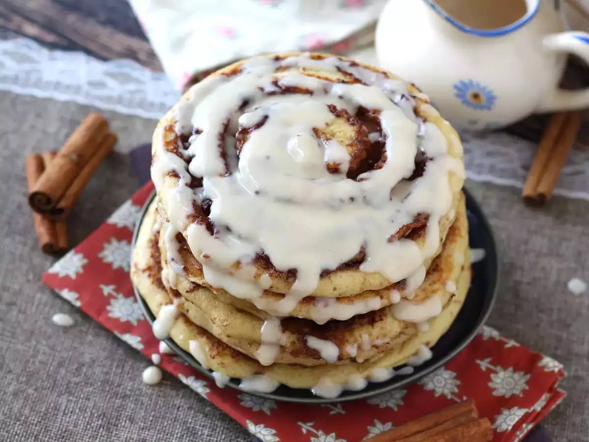 Палачинки с канела, за любителите на канелата - снимка 6