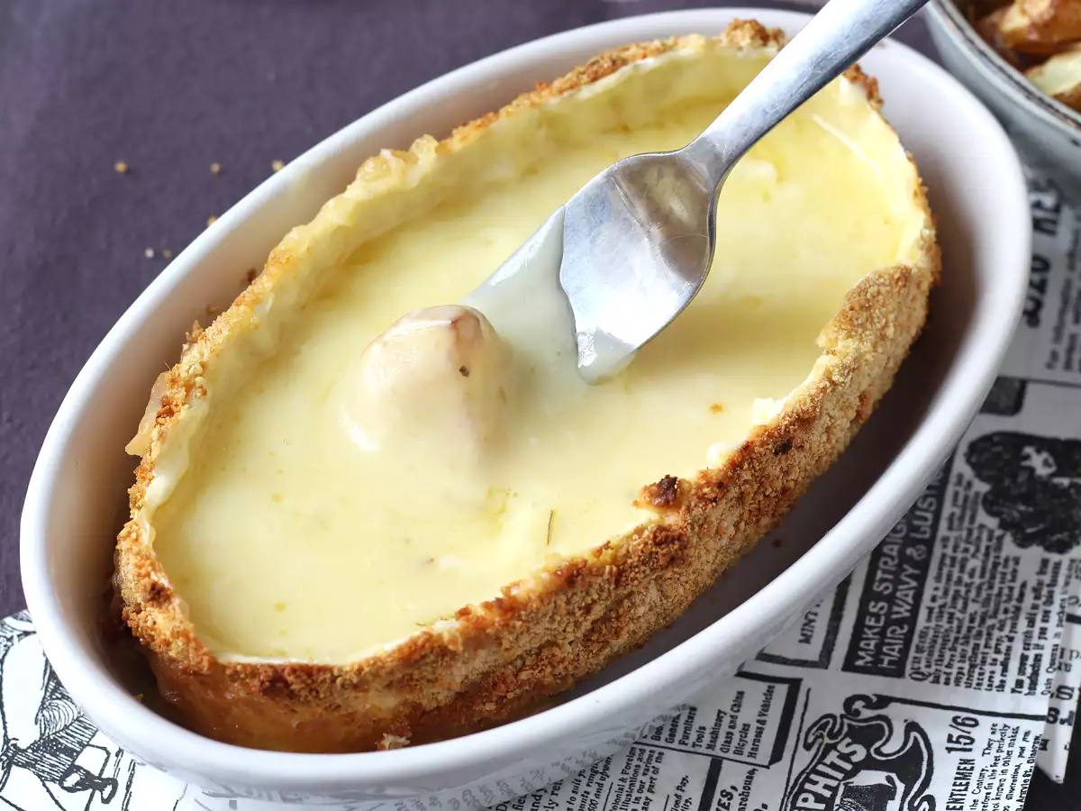 Паниран каприз на боговете с картофи от фритюрник - снимка 3