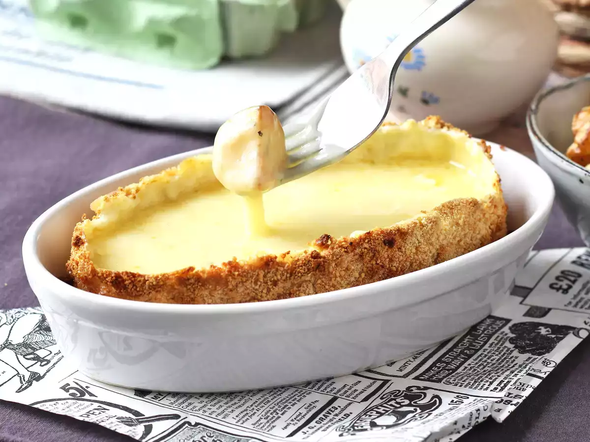 Паниран каприз на боговете с картофи от фритюрник - снимка 6