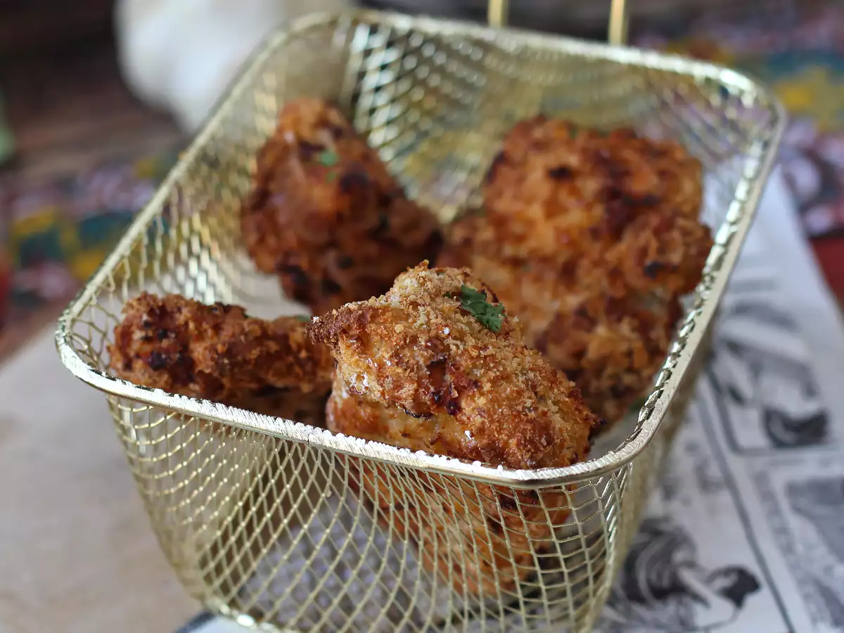 Панирано пиле във фритюрника: лесно и готово за 20 минути - снимка 3