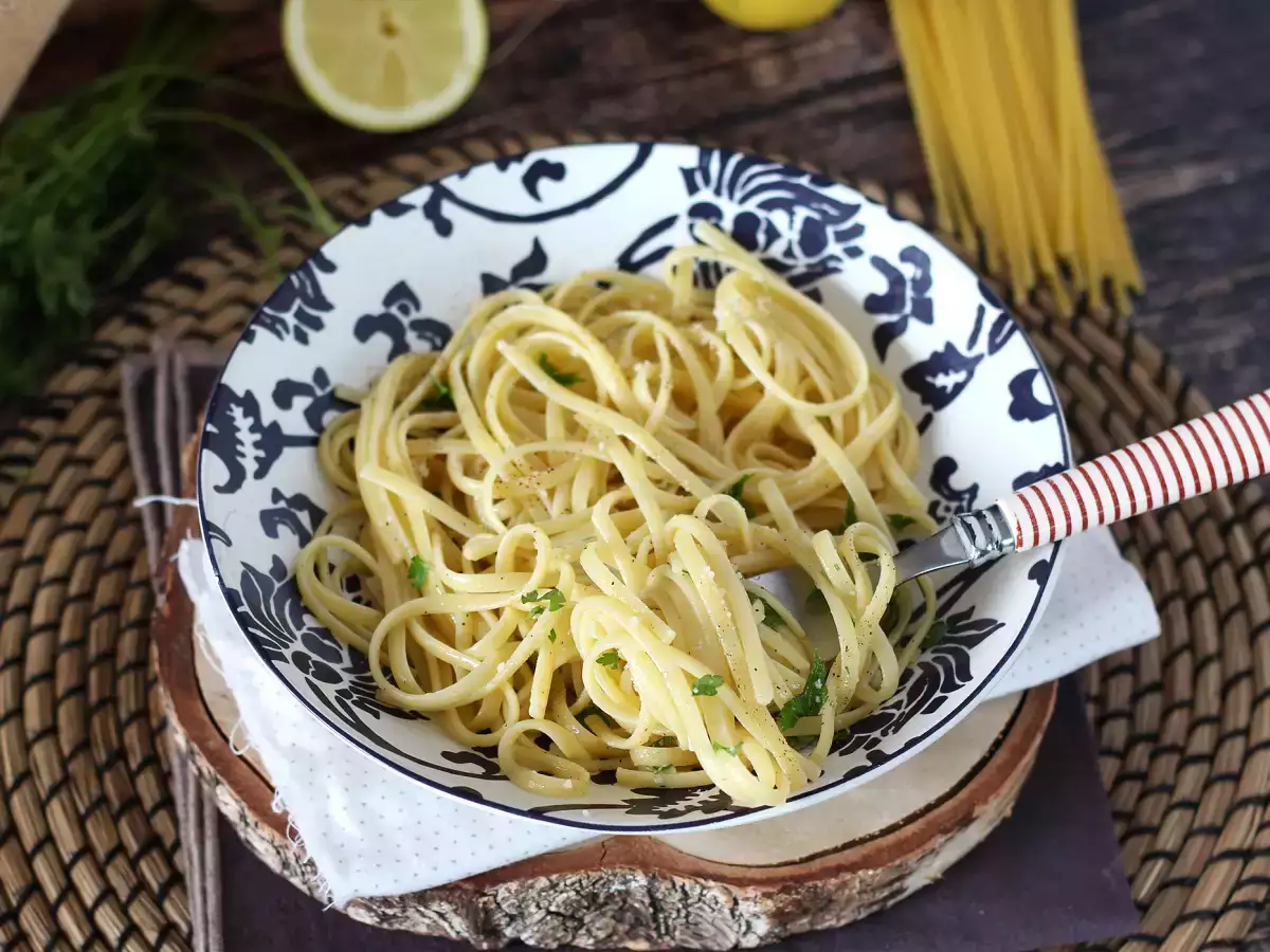 Паста с лимон – Pasta al limone (новото ви любимо ястие!) - снимка 4