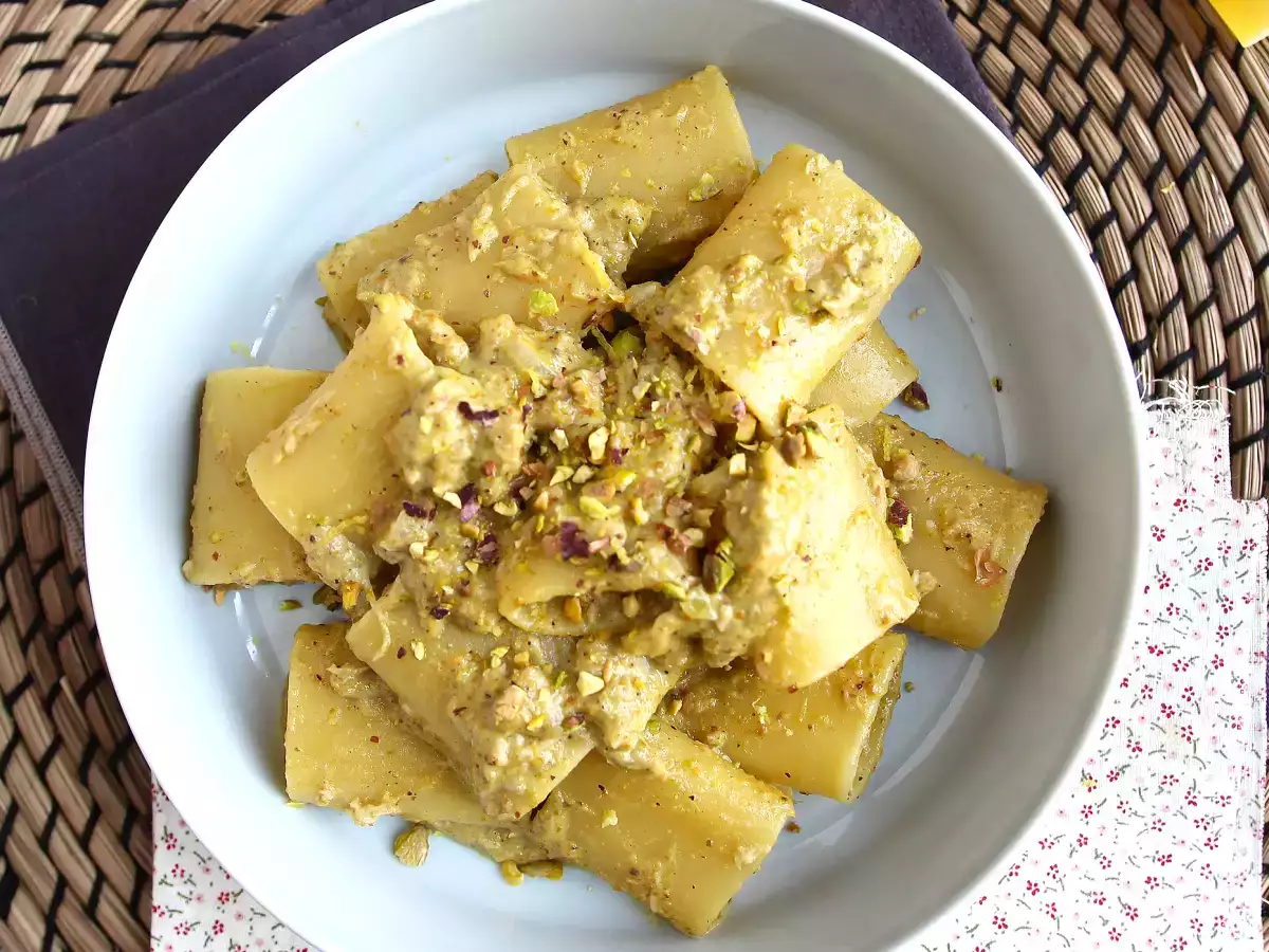 Паста с риба тон, шамфъстък и лимон - снимка 5