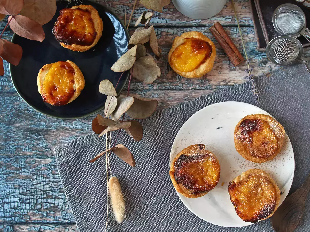Pastéis de nata във фритюрник. Бърза и лесна рецепта за традиционния португалски сладкиш. - снимка 4