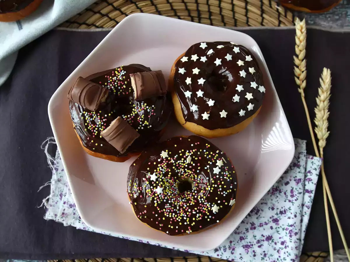 Печени на фурна понички - здравословната, но вкусна версия - снимка 5