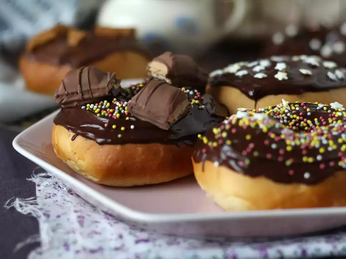 Печени на фурна понички - здравословната, но вкусна версия - снимка 7