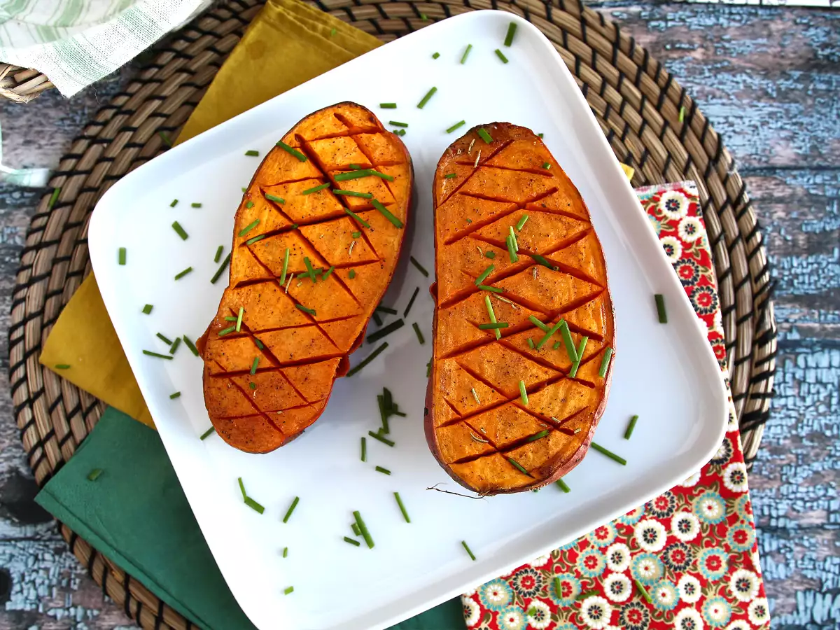 Печени сладки картофи - снимка 5