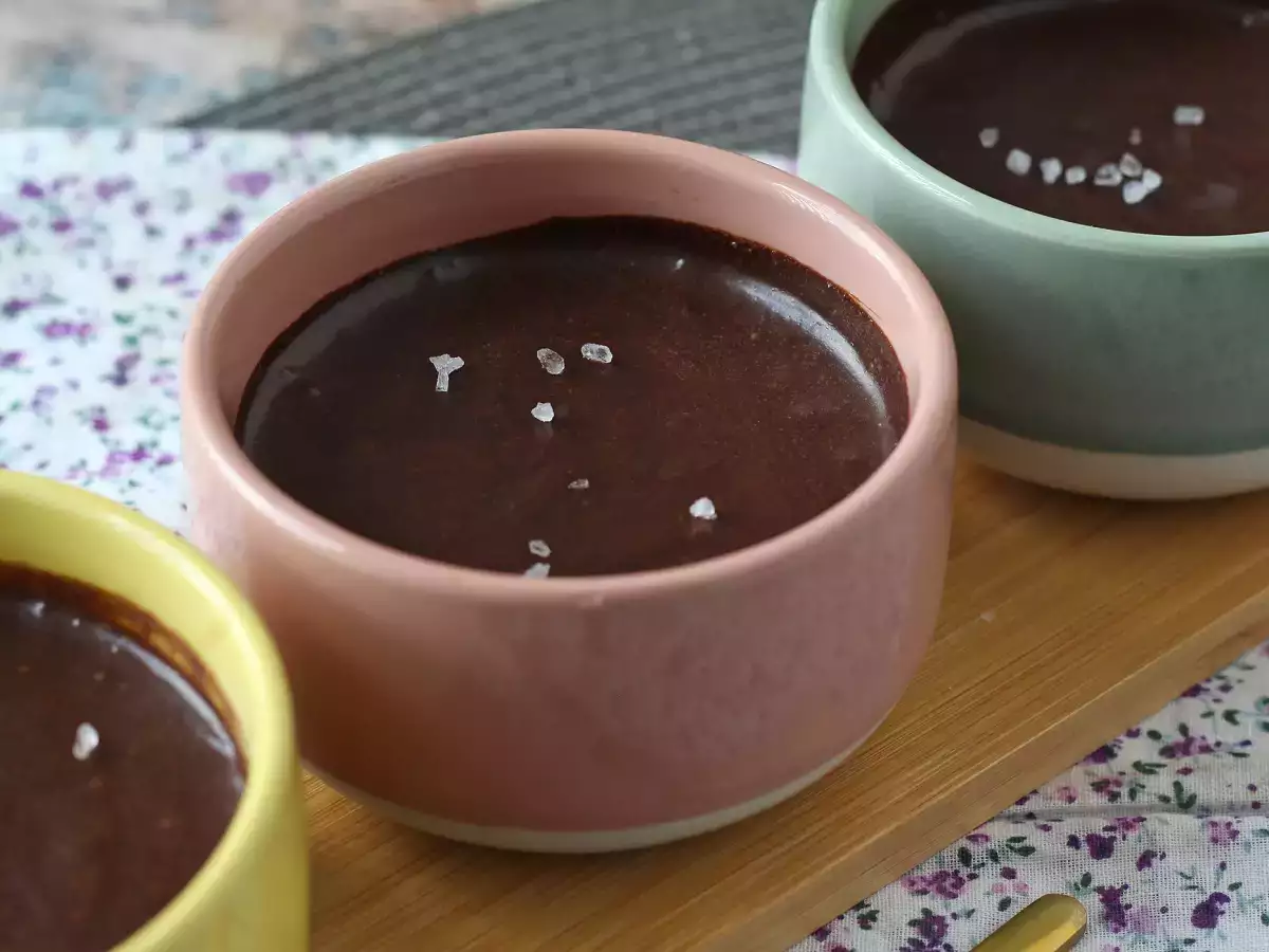 Перфектният шоколадов мус – изключително вкусен, с щипка сол - снимка 4
