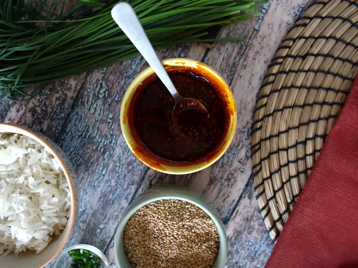 Пикантен корейски сос gochujang за Bibimbap - снимка 5