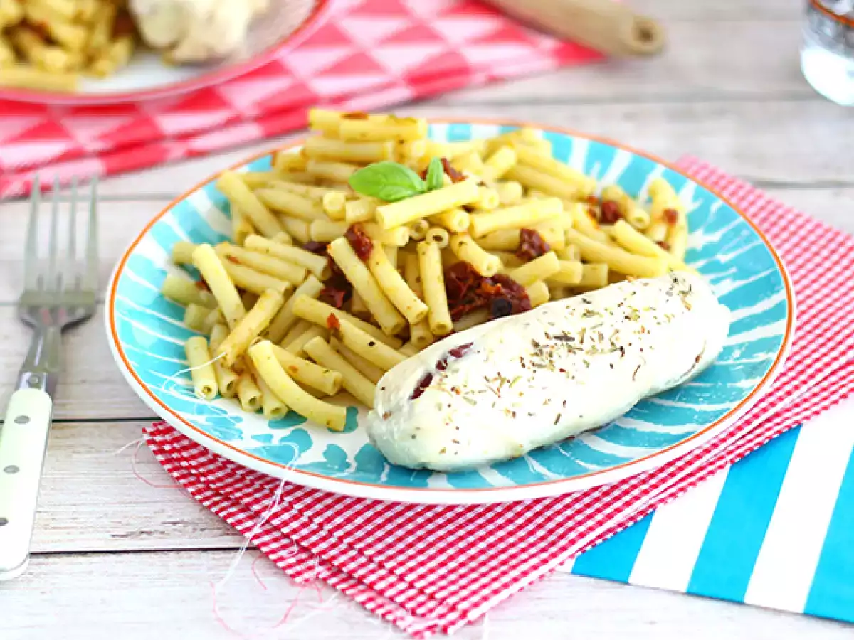 Пилешки балотини с моцарела - снимка 2