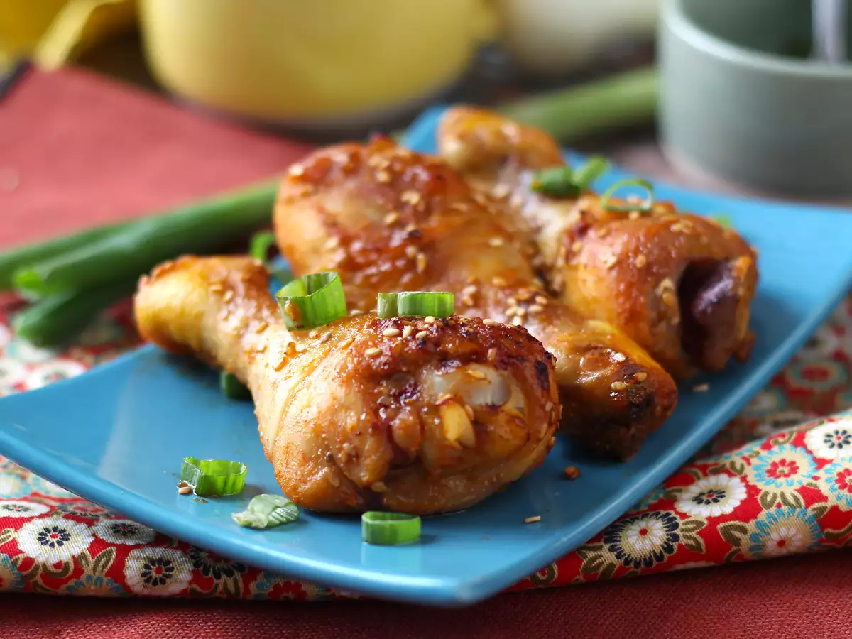 Пилешки бутчета с японска марината - снимка 5