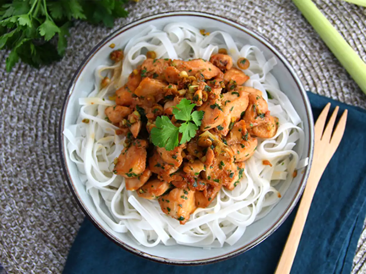 Пилешко с джинджифил и лимонова трева - снимка 3