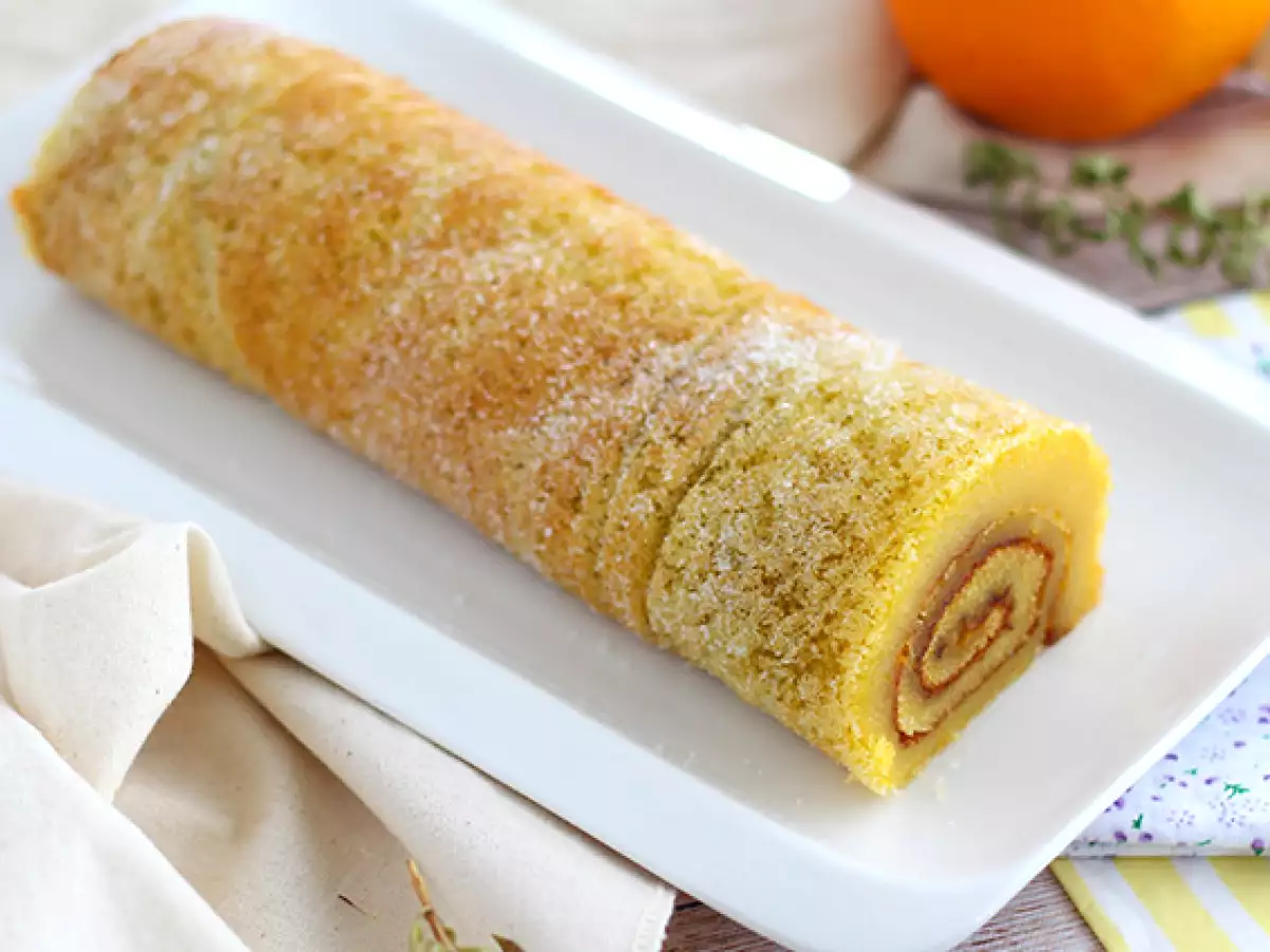 Португалска портокалова торта - Torta de laranja - снимка 2