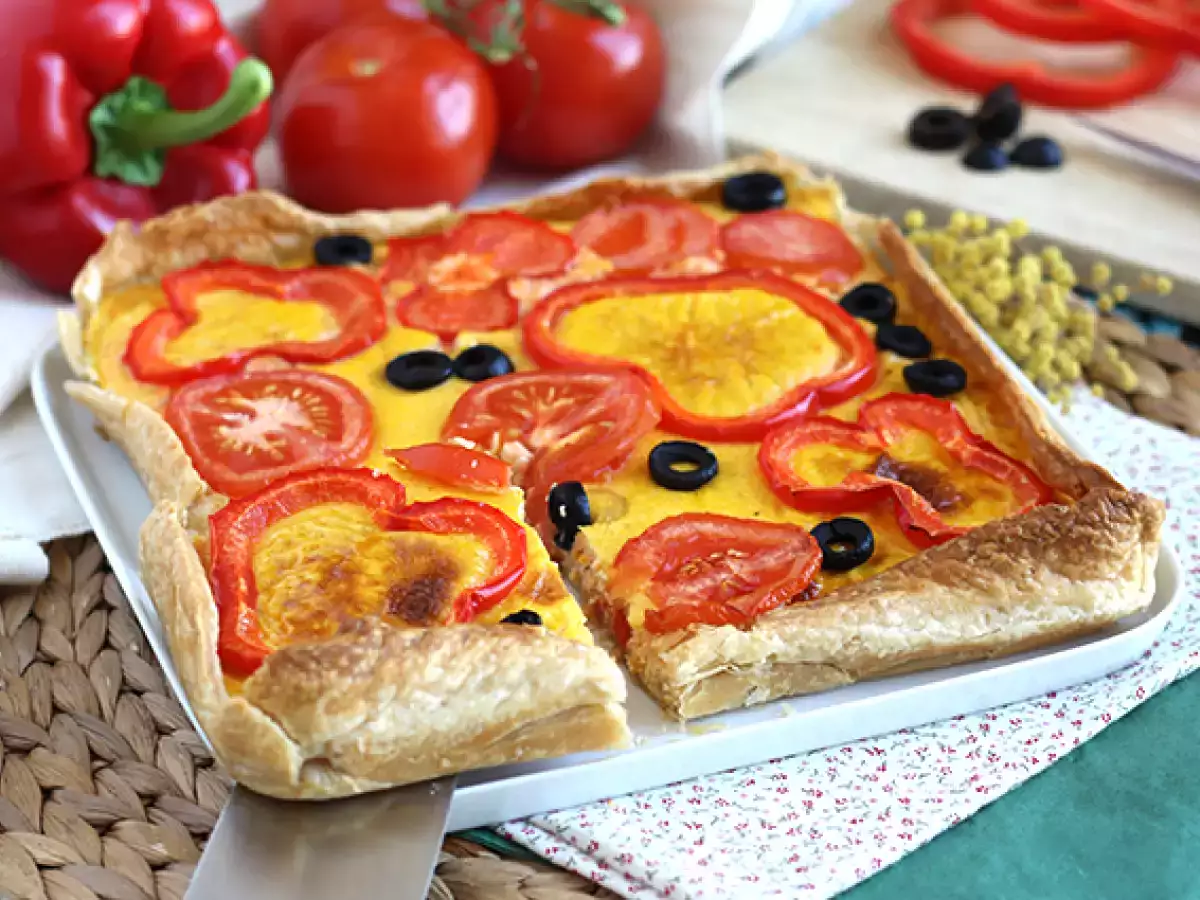 Пролетен киш от моркови - снимка 3