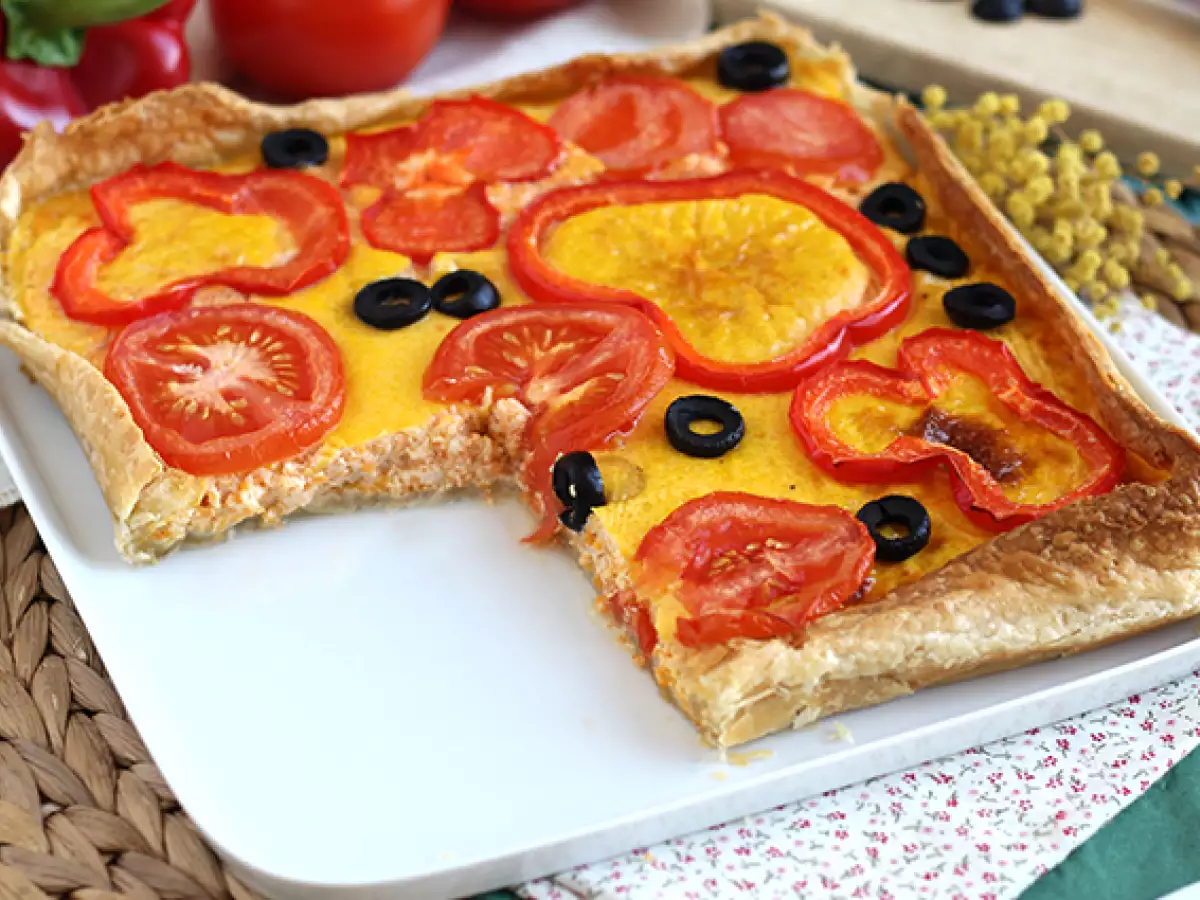 Пролетен киш от моркови - снимка 5