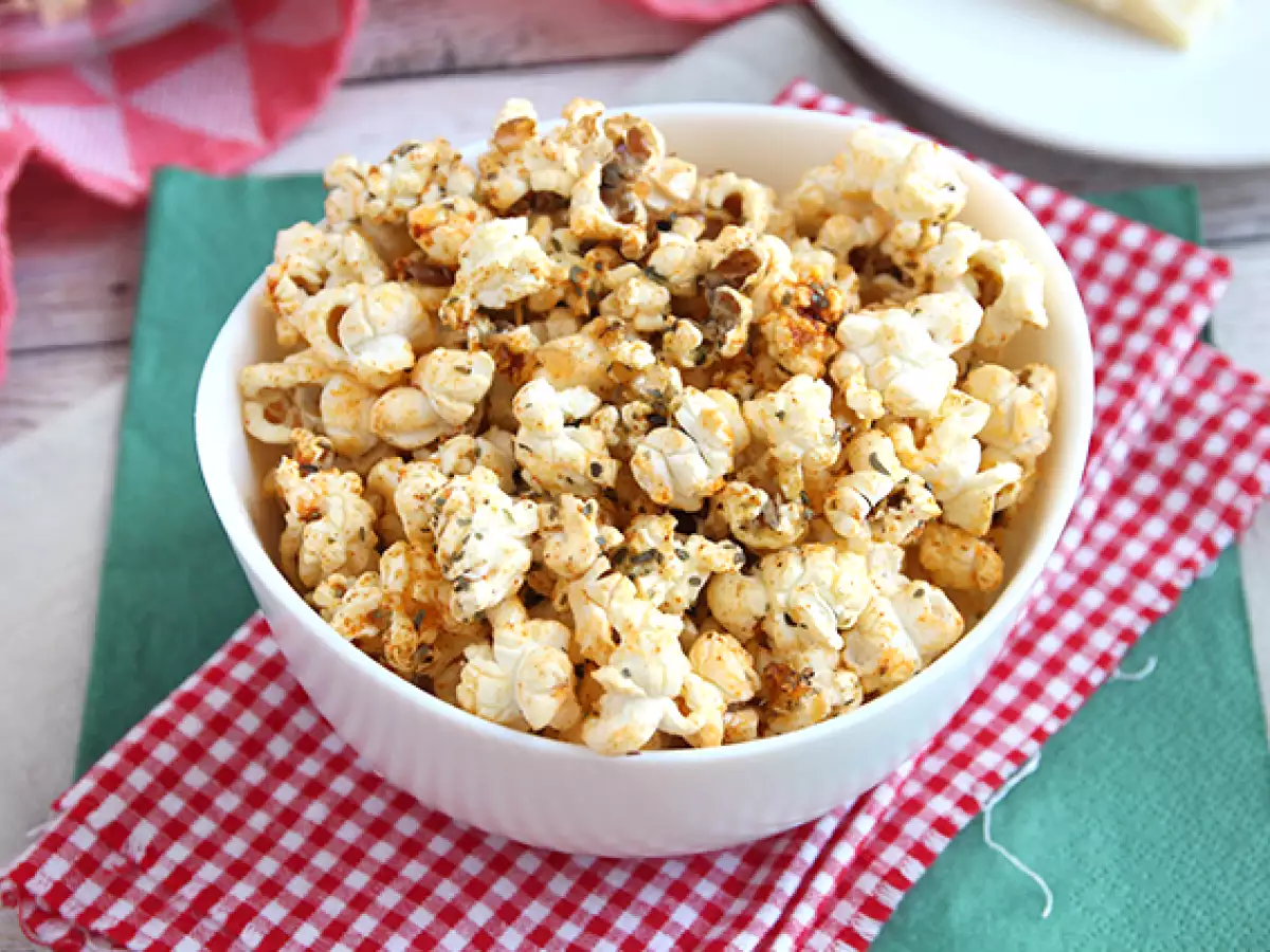 Пуканки с вкус на пица - снимка 4