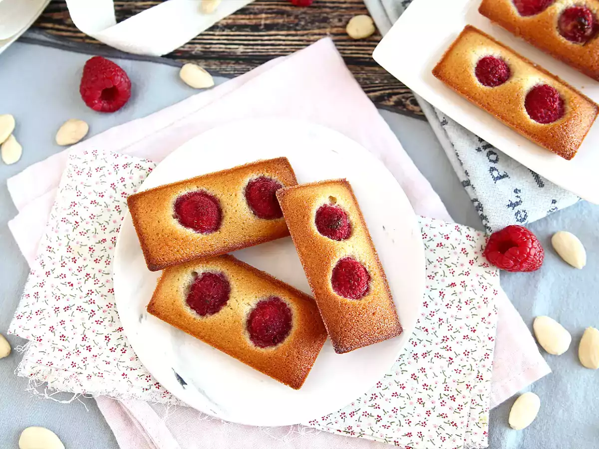 Raspberry Financiers, лесната за приготвяне подробна рецепта - снимка 5