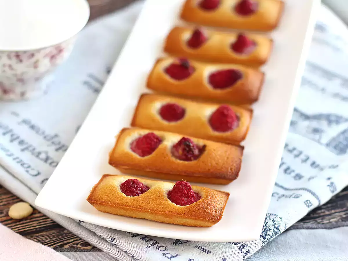 Raspberry Financiers, лесната за приготвяне подробна рецепта - снимка 6