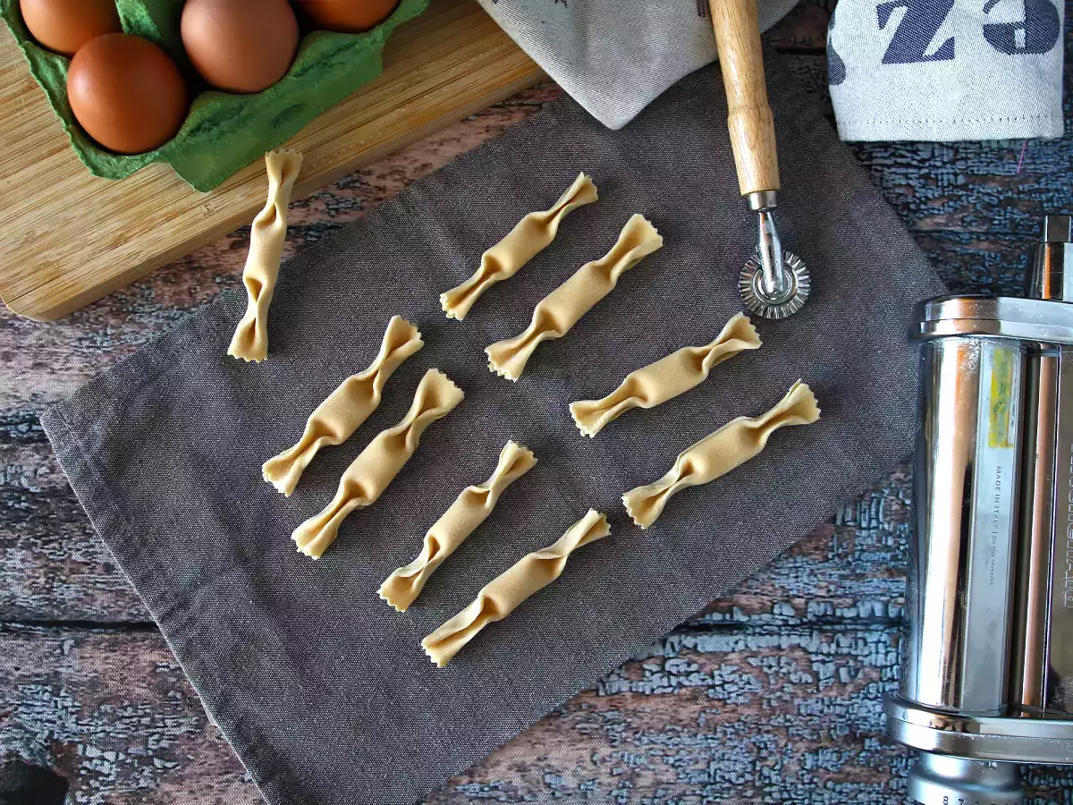 Равиоли с форма на бонбони с пълнеж от тиква и рикота Caramelle - снимка 4