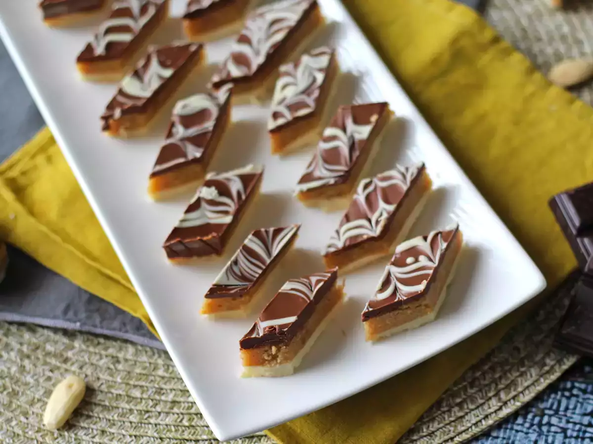 Rkhama - мароканският сладкиш с фъстъци и шоколад, който не се нуждае от фурна - снимка 2