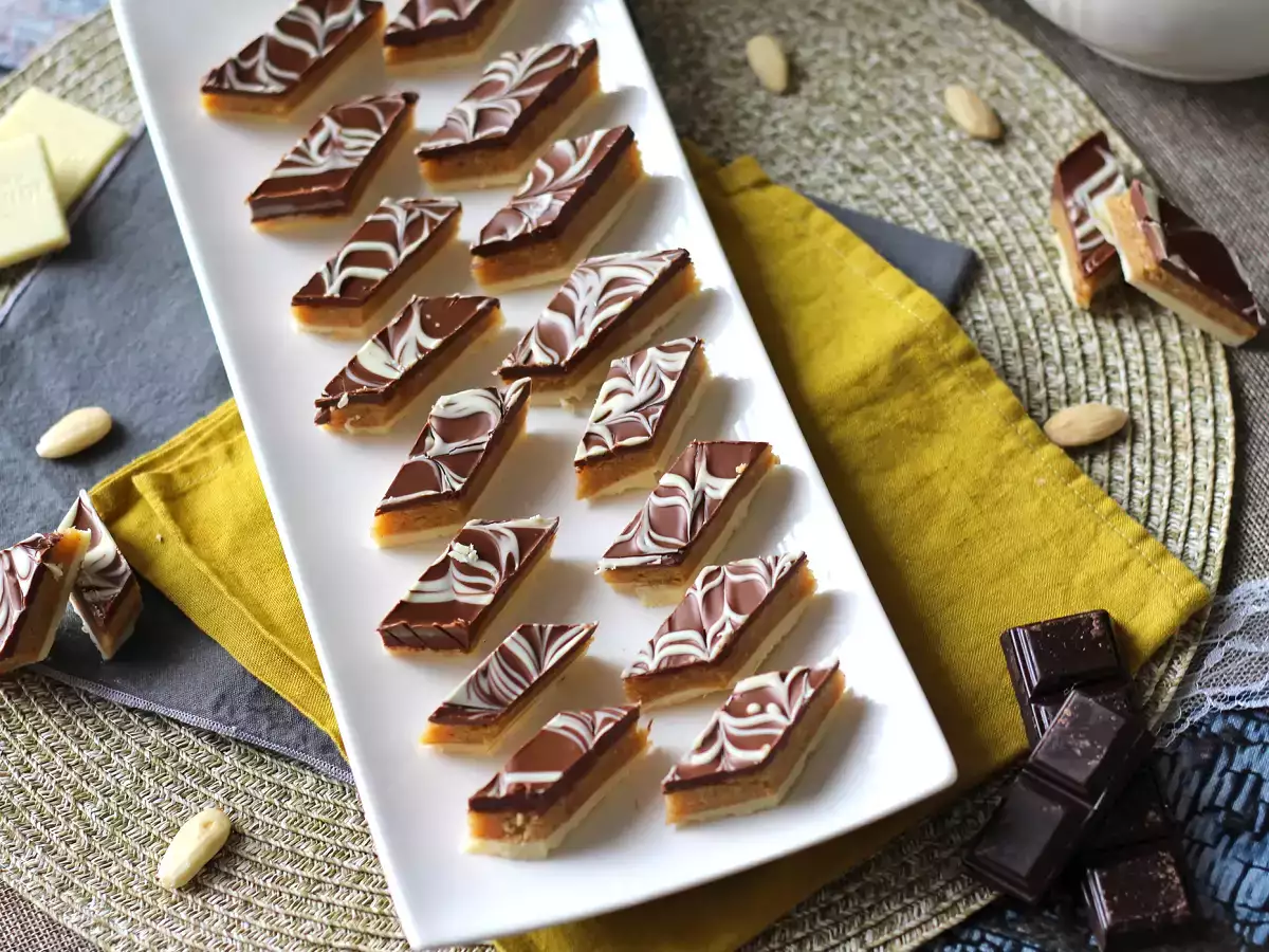 Rkhama - мароканският сладкиш с фъстъци и шоколад, който не се нуждае от фурна - снимка 7