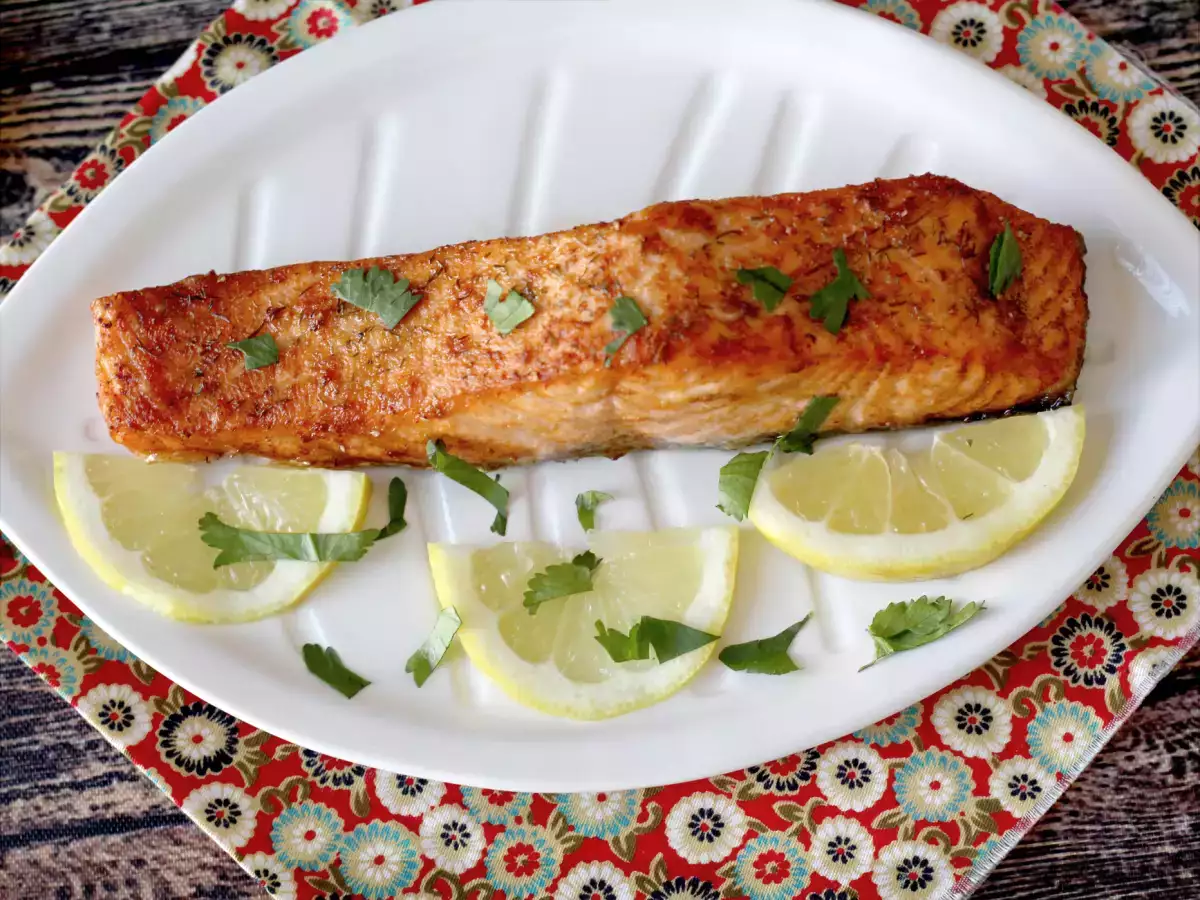 Сьомга във фритюрник: здравословна и богата на вкус - снимка 3