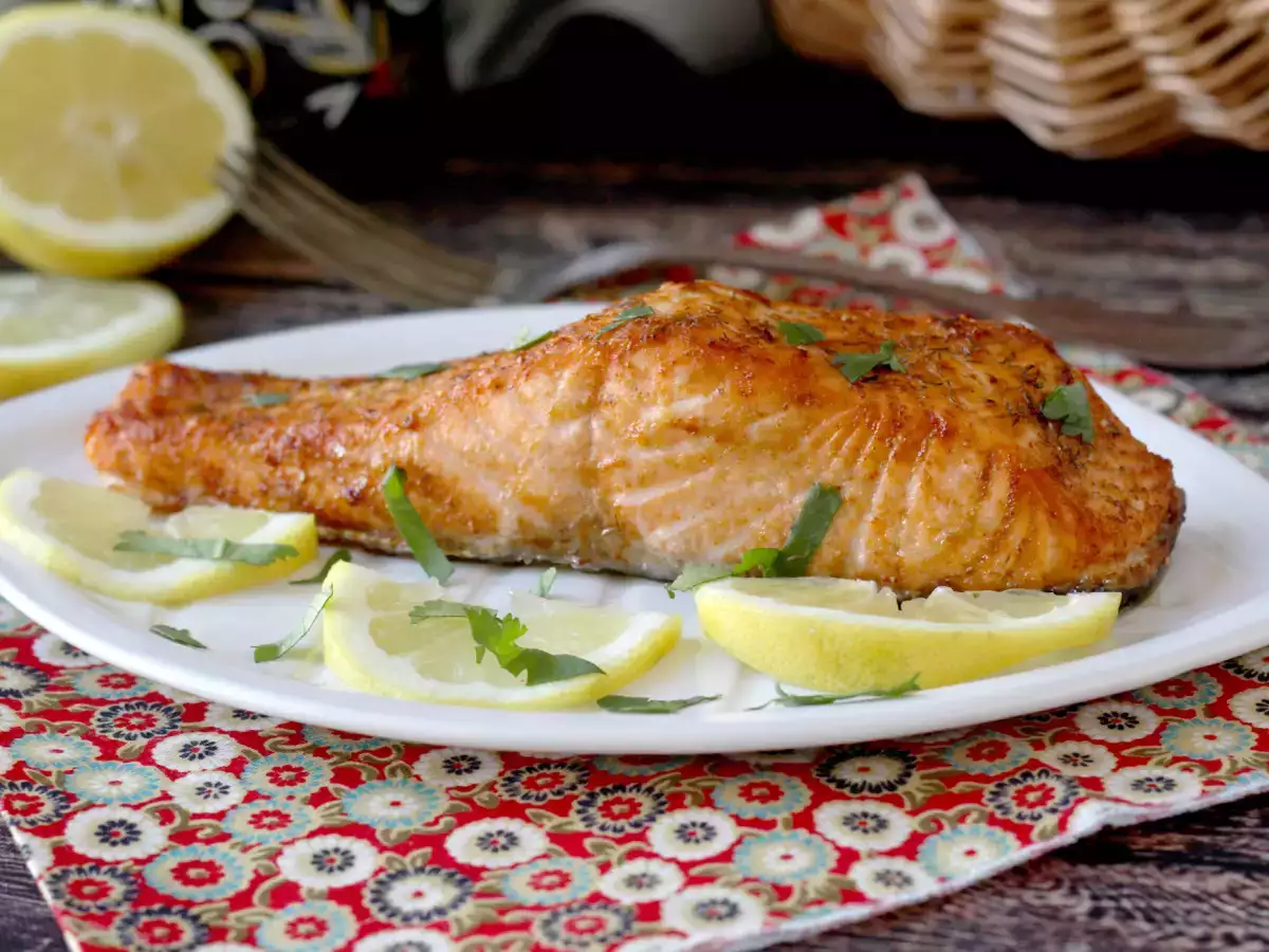 Сьомга във фритюрник: здравословна и богата на вкус - снимка 4