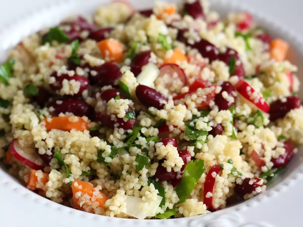 Салата с кус-кус – лесно, здравословно и цветно предястие! - снимка 3
