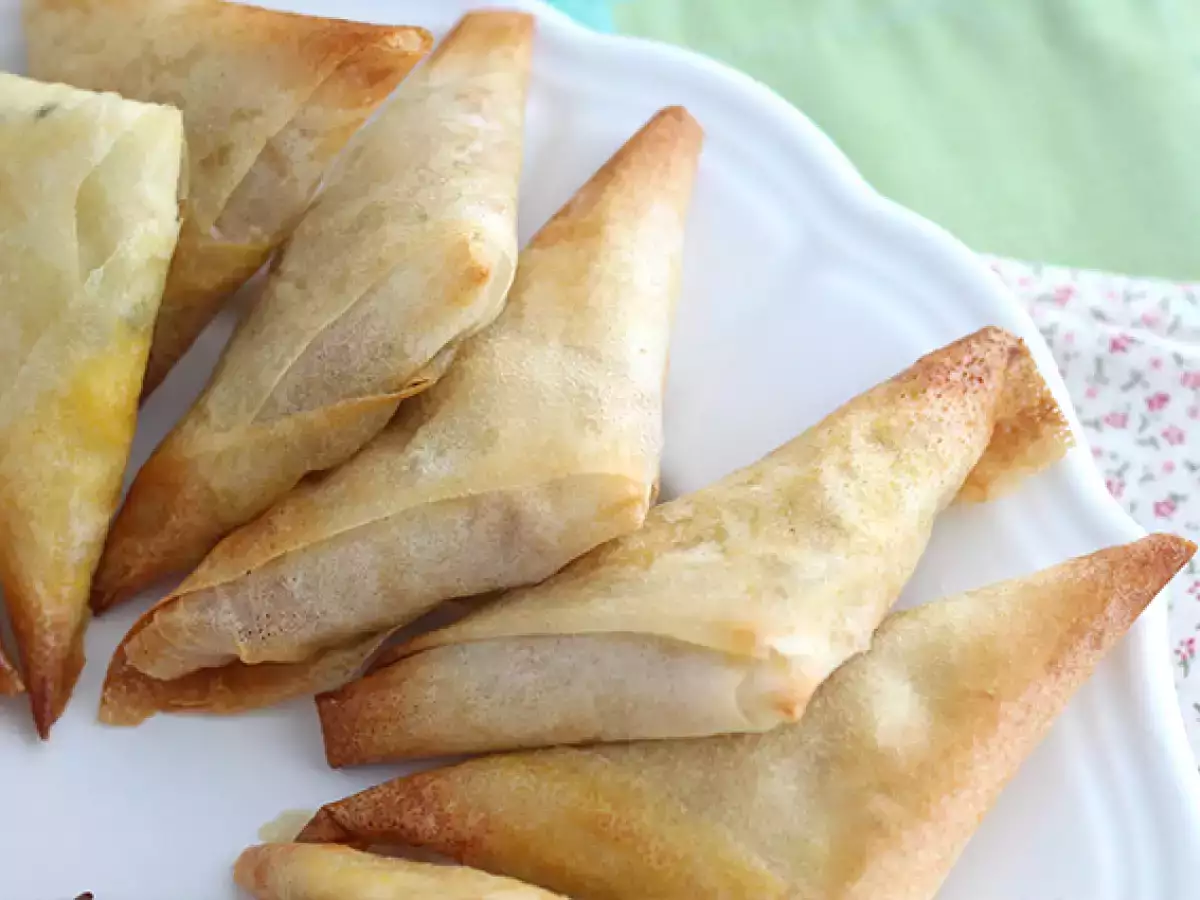 Самуса от риба тон и домати - снимка 3