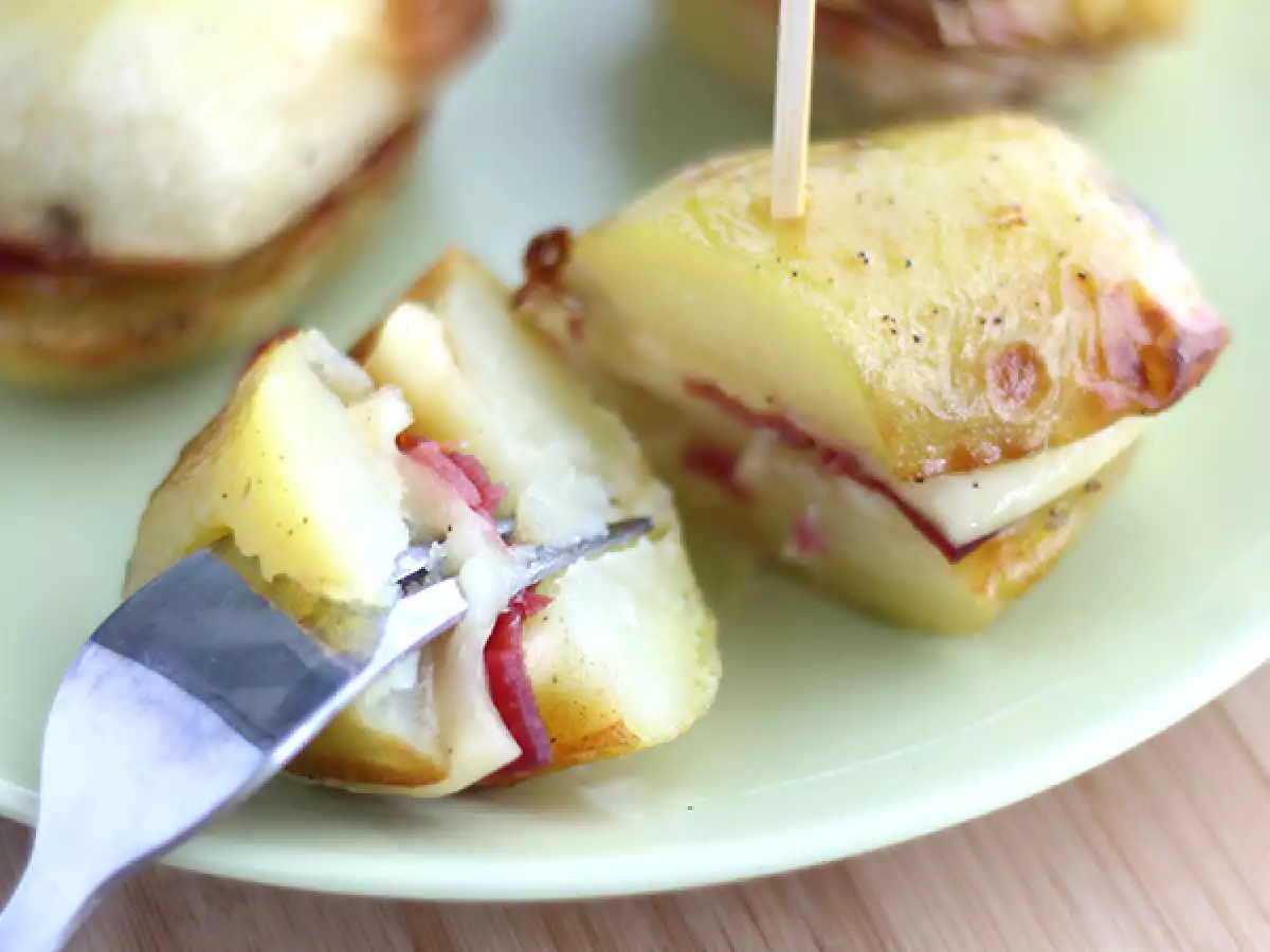 Сандвич с картофен раклет - снимка 3