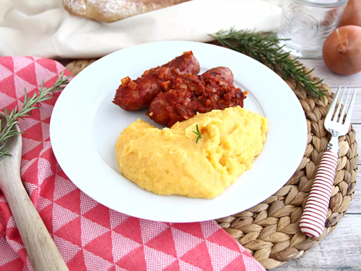 Савойски картофи с полента и сирене комте - снимка 3