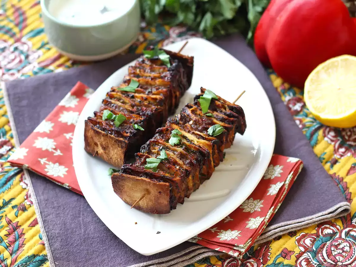 Шишчета за кебап от лаваш с тортили, лесни за приготвяне във фритюрника! - снимка 5