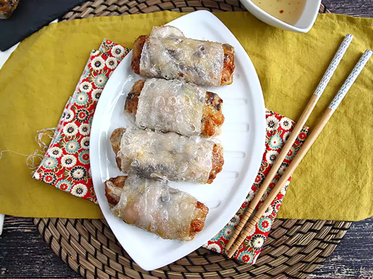 Скариди и юфка с гъби - снимка 5