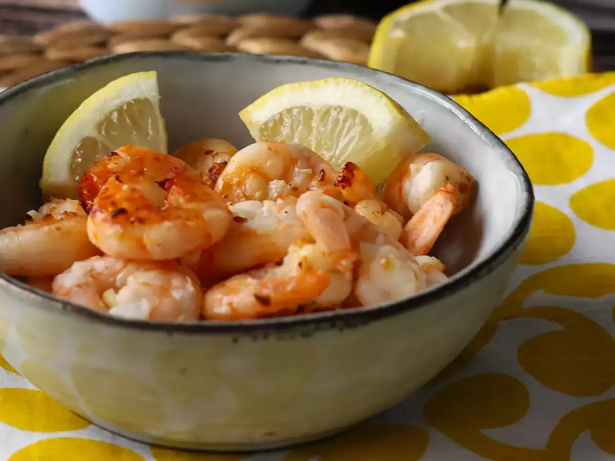 Скариди в еър фрайър: лека и вкусна рецепта - снимка 4