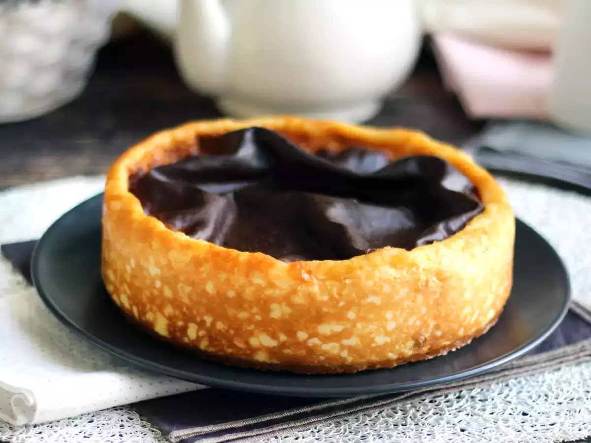 Сладкарски флан без тесто - снимка 2