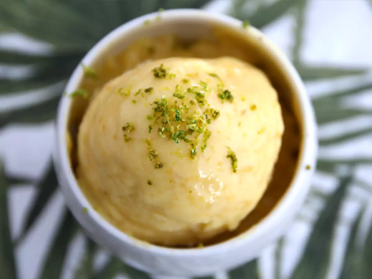 Сладолед от манго без машина за сладолед - снимка 2