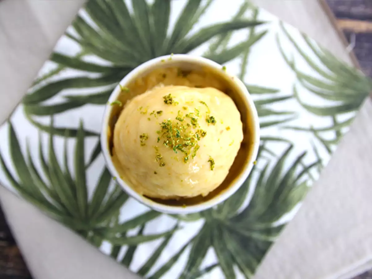 Сладолед от манго без машина за сладолед - снимка 3