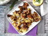 Смачкани картофи в еър фрайър – ултрахрупкава гарнитура!, снимка 1