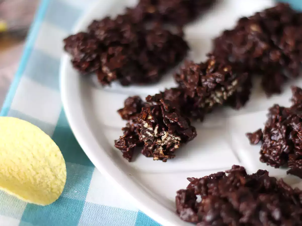 Шоколад Pringles в пясъчни рози - снимка 4