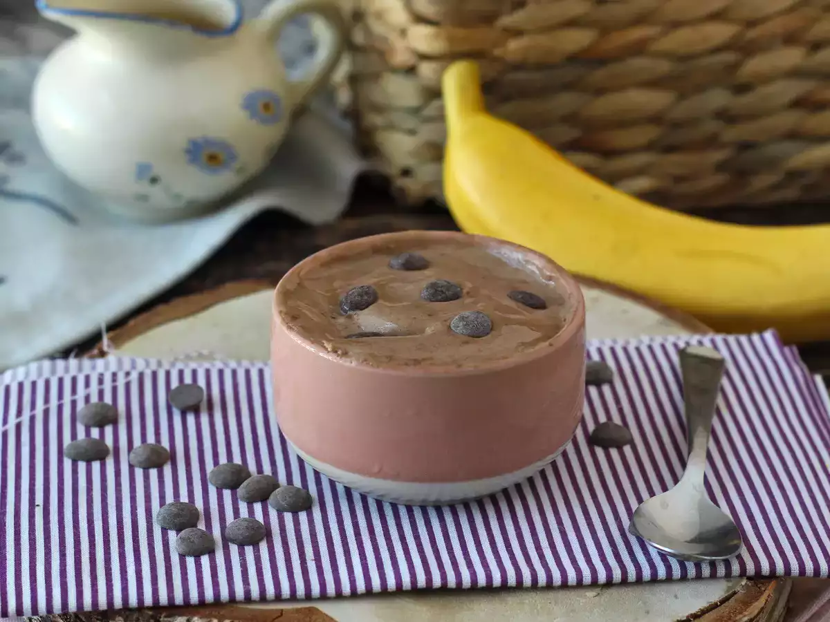 Шоколадов суроватъчен суперпротеинов сладолед, готов за 5 минути! - снимка 2