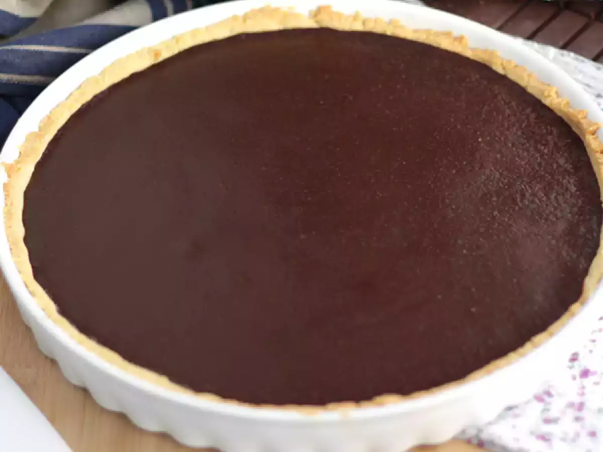 Шоколадов тарт - снимка 3